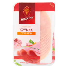 Sokołów Szynka Z Piersi Indyka Plastry 120 G 