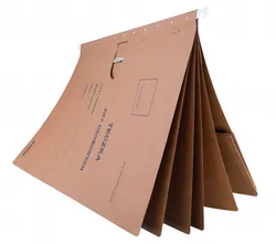 Donau Teczka zawieszkowa na akta osobowe, wersja od 2023r., karton, A4, 230gsm, brązowa 