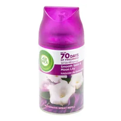 Air Wick Wkład do automatycznego odświeżacza powietrza FRESHMATIC Księżycowa Lilia Otulona Satyną, wkład, 250ml