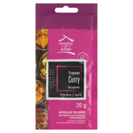 House Of Asia Przyprawa Curry Łagodne 20G