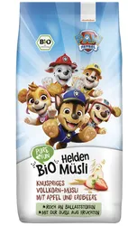 Musli pełnoziarniste jabłko-truskawka BIO 375 g Psi Patrol