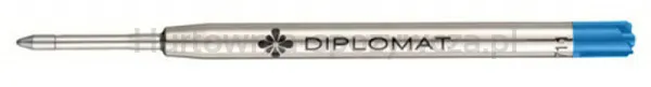 Wkład do długopisu DIPLOMAT do serii Excellence A Plus, Excellence A2, Aero, Optimist, Esteem, Traveller, Magnum, F, niebieski