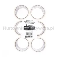 Taśma Pakowa Office Products, 48Mm X 50Y, 36Mic, Ean Na 1Szt., Biała - 2