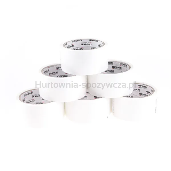 Taśma Pakowa Office Products, 48Mm X 50Y, 36Mic, Ean Na 1Szt., Biała