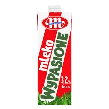 Mlekovita Mleko UHT 3,2% tłuszczu Wypasione 1l