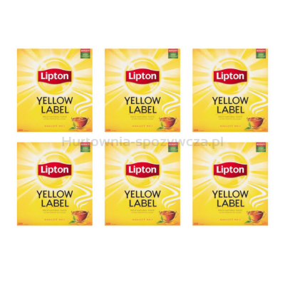 Lipton Herbata Yellow Label 100Torebek X 2G