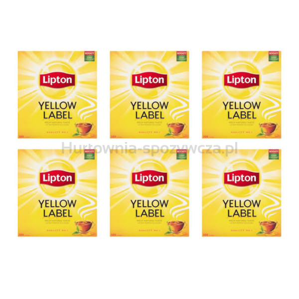 Lipton Herbata Yellow Label 100Torebek X 2G