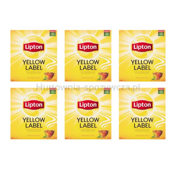 Lipton Herbata Yellow Label 100 Torebek X 2G