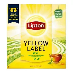 Lipton Herbata Yellow Label 100 Torebek X 2G