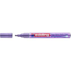 Marker olejowy połyskujący e-751 EDDING, 1-2 mm, fioletowy metaliczny