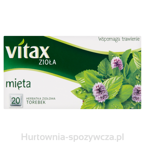 Herbata Vitax Zioła Mięta 20 Torebek X 1,5G