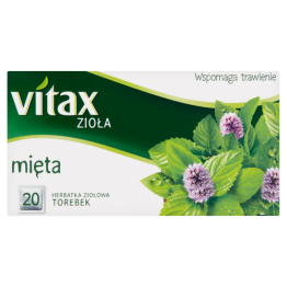 Vitax Herbata Ziołowa Mieta 20 Torebek  