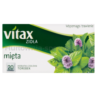 Vitax Herbata Zioła Mięta 20 Torebek X 1,5G