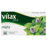 Vitax Herbata Zioła Mięta 20 Torebek X 1,5G