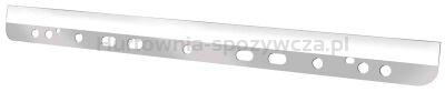 Q-Connect Listwa samoprzylepna poliester, A4, 295mm, 50szt., transparentna 