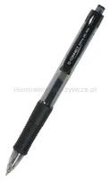 Długopis automatyczny żelowy Q-CONNECT 0,5mm (linia), zawieszka, czarny - 2