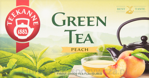 Herbata Zielona Teekanne Green Tea Peach 20 Torebek X 1,75G Rfa