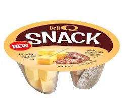 DeliQ Snack Gouda Kostki/ Mini Salami Pleśniowe 100G