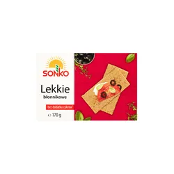Sonko. Lekkie błonnikowe. Pieczywo chrupkie 170 g.