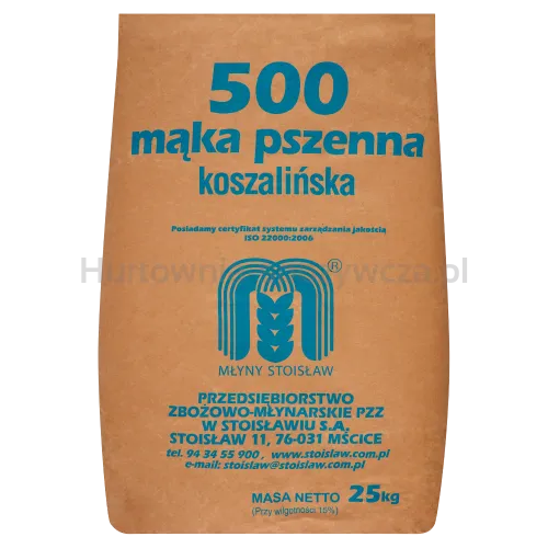Młyny Stoisław Mąka Pszenna Typ 500 25Kg