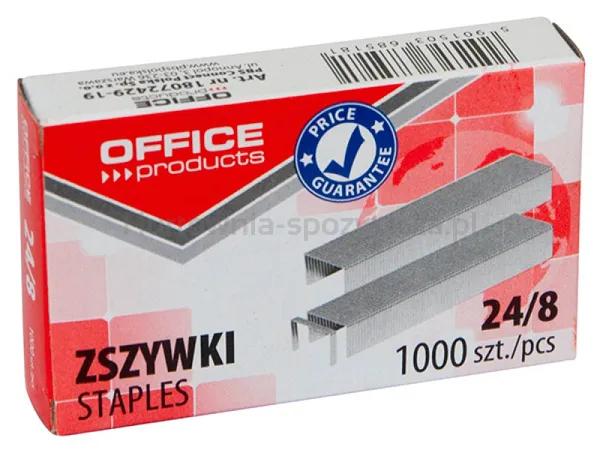 Office Products Zszywki  24/8, 1000szt. 