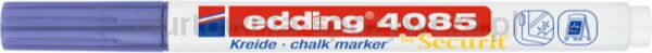 Marker kredowy e-4085 EDDING, 1-2 mm, metaliczny fioletowy - 2