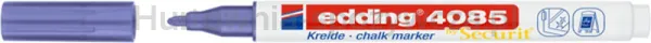Marker kredowy e-4085 EDDING, 1-2 mm, metaliczny fioletowy