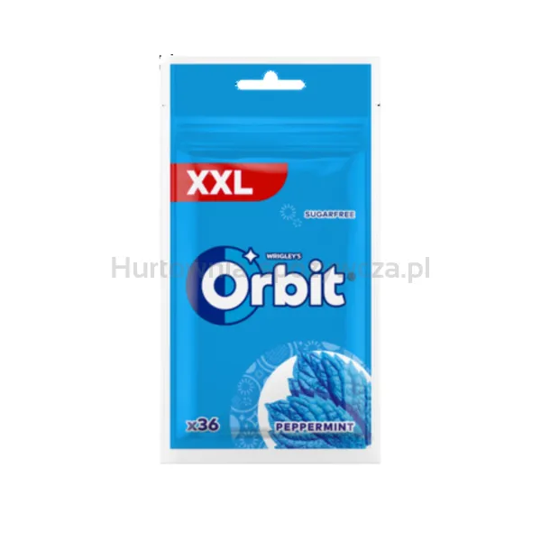 Orbit Guma do żucia Peppermint 36 drażetek 50g