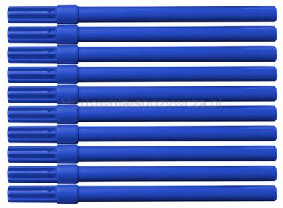 Office Products Flamaster biurowy 10szt., niebieski 