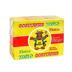 Gostyń Masło Extra Gostyńskie 83% tłuszczu 200g