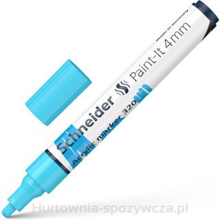 Marker Akrylowy Schneider Paint-It 320, 4 Mm, Niebieski