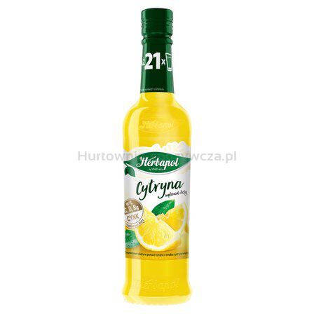 Syrop HERBAPOL Owocowa Spiżarnia, 420 ml, cytrynowy