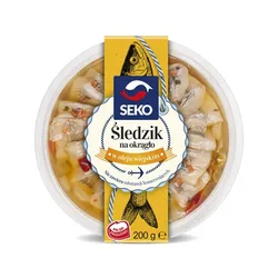 Seko Śledzik Na Okrągło W Oleju Wiejskim 200G