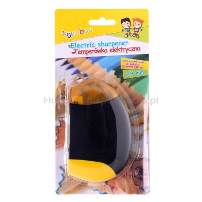 Temperówka elektryczna GIMBOO, pojedyncza, blister, mix kolorów