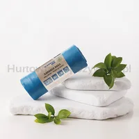 Worki na śmieci DONAU ECO, z uchwytami Knoties, 35l, 20 szt., niebieskie - 2