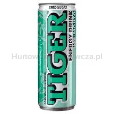 Tiger Zero Sugar O Smaku Mojito Gazowany Napój Energetyzujący 250 Ml SK