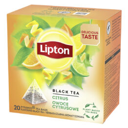 Lipton Herbata Owocowa Piramidki Cytrusowa 20Tb