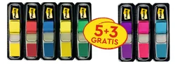 Zakładki Indeksujące Post-It® (683), Pp, 11,9X43,2Mm, 5X35 + 3X35 Gratis, Mix Kolorów