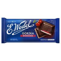 Wedel Czekolada Gorzka Wiśniowa 100G