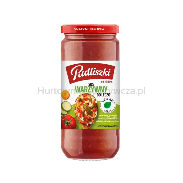 Pudliszki Pomidory krojone z czosnkiem 400g