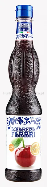 Syrop FABBRI, czarna wiśnia, 560ml
