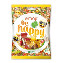 Emoji Juicy Gummy Żelki o smaku owocowym 175 g