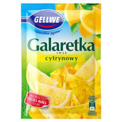 Gellwe Galaretka smak cytrynowy 72g