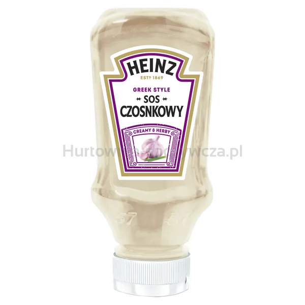Heinz Sos Czosnkowy 220 Ml(data przydatności 15.02.2026)