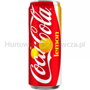 Coca Cola Lemon 330 ml - Kaucja
