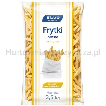 Bistro Frytki proste 10x10mm 2,5kg