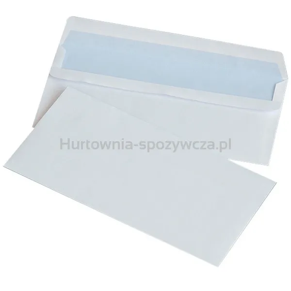 Office Products Koperty samoklejące SK, DL, 110x220mm, 75gsm, 10szt., białe 