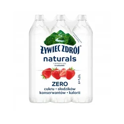 Woda Żywiec Zdrój Naturals Z Delikatną Nutą Truskawki 1,2 L