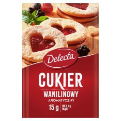 Delecta Cukier Wanilinowy Aromatyczny 15G 