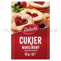 Delecta Cukier Wanilinowy Aromatyczny 15G 
